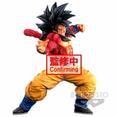 Dragon ball super - ss4 son goku - figurine world colosseum3 25cm