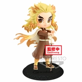 Kimetsu no yaiba - kyojiro rengoku - figurine q posket ver.b 14cm
