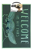 Star wars - welcome i'm all ears - paillasson caoutchouc '40x60cm'