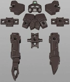 Gundam - 30mm option armor 16 for base attack detail set - model kit