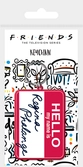 Friends - regina phalange - porte-clés en caoutchouc