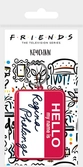 Friends - regina phalange - porte-clés en caoutchouc