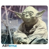 Star wars - yoda great warrior - tapis de souris '23x20cm'