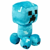 Minecraft - peluche happy explorer - charged creeper - 18cm