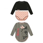 Disney - pack de 2 bodies minnie - (3 mois)