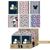 Disney - display 18 pcs - bloc-note - mickey