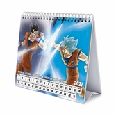 Dragon ball super - calendrier de bureau 2021 '17x20cm'