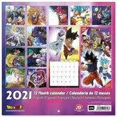 Dragon ball super - calendrier 2021 '30x30cm'