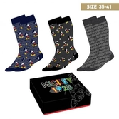Mickey mouse - pack de 3 paires de chaussettes (p35-41)