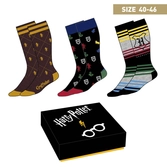 Harry potter - pack de 3 paires de chaussettes (p40-46)