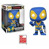 Deadpool - bobble head pop n° 548 - thumbs up blue oversized 10 inch
