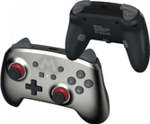 Power a - wired enhanced controller silver mario  for nintendo switch
