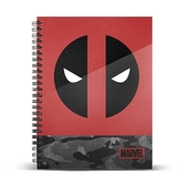 Marvel - deadpool rebel - cahier a4