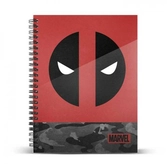Marvel - deadpool rebel - cahier a4