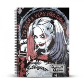 Harley quinn - crazy - cahier a5