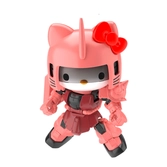 Gundam - sd cross silhouette hello kitty char's zaku ii - model kit - Figurines