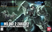 Gundam - hguc 1/144 ms-06f-2 zaku iif2 zeon m.p.m.s - model kit