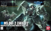 Gundam - hguc 1/144 ms-06f-2 zaku iif2 zeon m.p.m.s - model kit