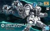 Gundam - hgbd 1/144 gbn-guard frame build divers - model kit