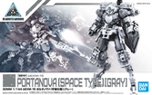 Gundam - 30mm 1/144 bexm-15 portanova space type gray - model kit