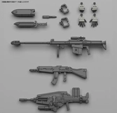 Full metal panic - model kit - hg 1/60 - m9 gernsback version iv