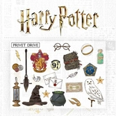 Harry potter - set de 22 autocollants décoratifs autoadhésifs