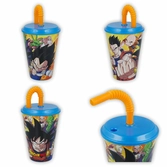 Dragon ball - gobelet en plastique sport 430ml