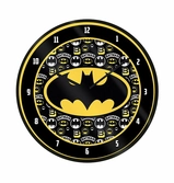 Batman - logo - horloge en plastique diamètre 25cm