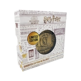 Harry potter - gryffondor quidditch - médaillon édition limitée