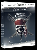 Pirates des caraïbes - l'intégrale - Blu-ray