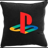 Playstation - coussin logo noir 40cmx40cm