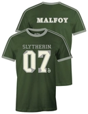 Harry potter - t-shirt vert serpentard malefoy - m