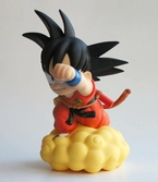 Plastoy - dragon ball z coin bank son goku on cloud 18cm