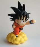 Plastoy - dragon ball z coin bank son goku on cloud 18cm