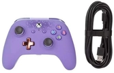 Manette filaire avec 2 palettes xbox one - violet