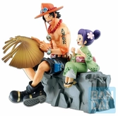 One piece - ace & otama - figurine memorial vignette 20cm