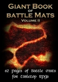 Livre plateau de jeu : giant book of battle mats vol. 2 (taille a3)