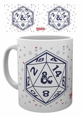 Dungeons & dragons - d20 - mug 315ml