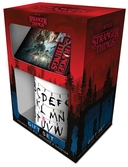 Stranger things - iconic - gift set - mug, sous-verre & porte-clés