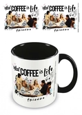 Friends - coffee is life - mug intérieur coloré 315ml