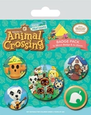 Animal crossing - islander - pack de 5 badges