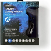 Casque Gamer NEDIS GHST300BK basses puissantes connecteurs usb et 3,5mm