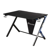 X rocker - ocelot gaming desk black & blue