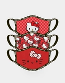 Hello kitty - standard facemasks (3 pack)