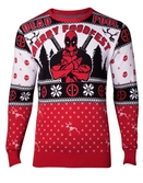 Marvel - deadpool knitted christmas men's sweater