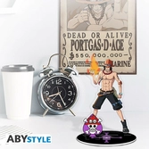 One piece - portgas d. ace - acryl 10cm