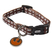 Chewbacca - collier chien - m (longueur 35-55cm - largeur 2cm)