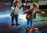 Retour vers le futur - calendrier de l'avent 'playmobil'