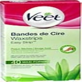 Veet bandes de cire froide jambes peaux sèches 40 strips