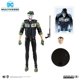 Dc multiverse - white knight joker - figurine articulée 18cm